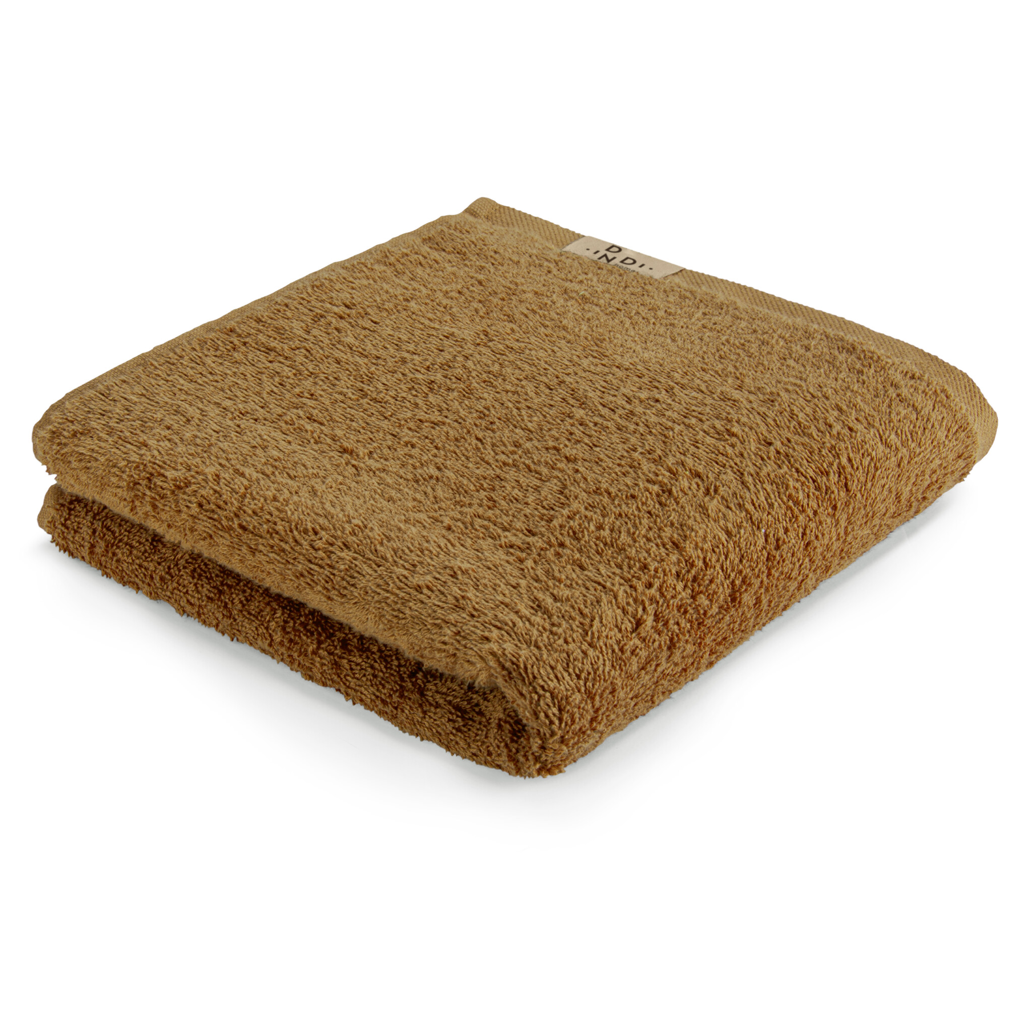 Dindi Handdoek Soft Beauty Uni 50x100 cm - Okergeel / Mosterdgeel